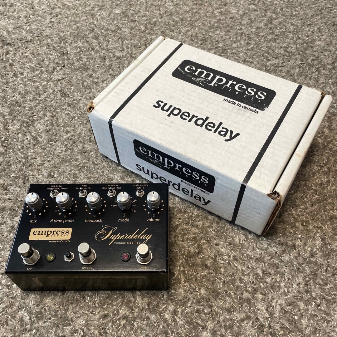 Empress Vintage Super Delay テープエコー-