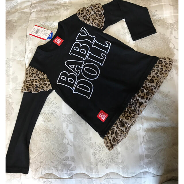 BABYDOLL(ベビードール)の新品BABYDOLL120長袖Tシャツ キッズ/ベビー/マタニティのキッズ服女の子用(90cm~)(Tシャツ/カットソー)の商品写真