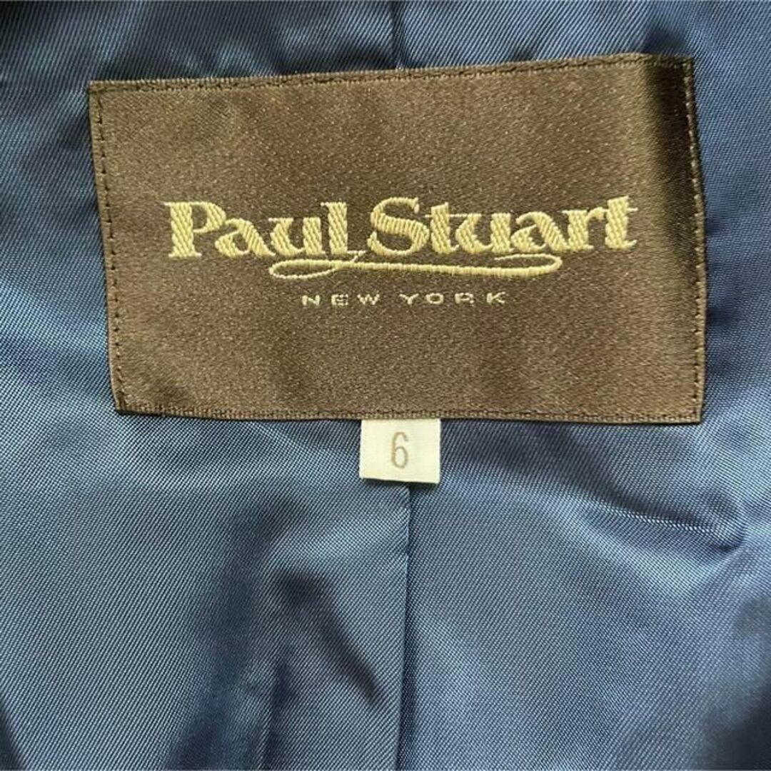 Paul Stuart(ポールスチュアート)の大きめサイズ♪ポールスチュアート/ロングベルデットコート☆アンゴラ　ブラック レディースのジャケット/アウター(ロングコート)の商品写真