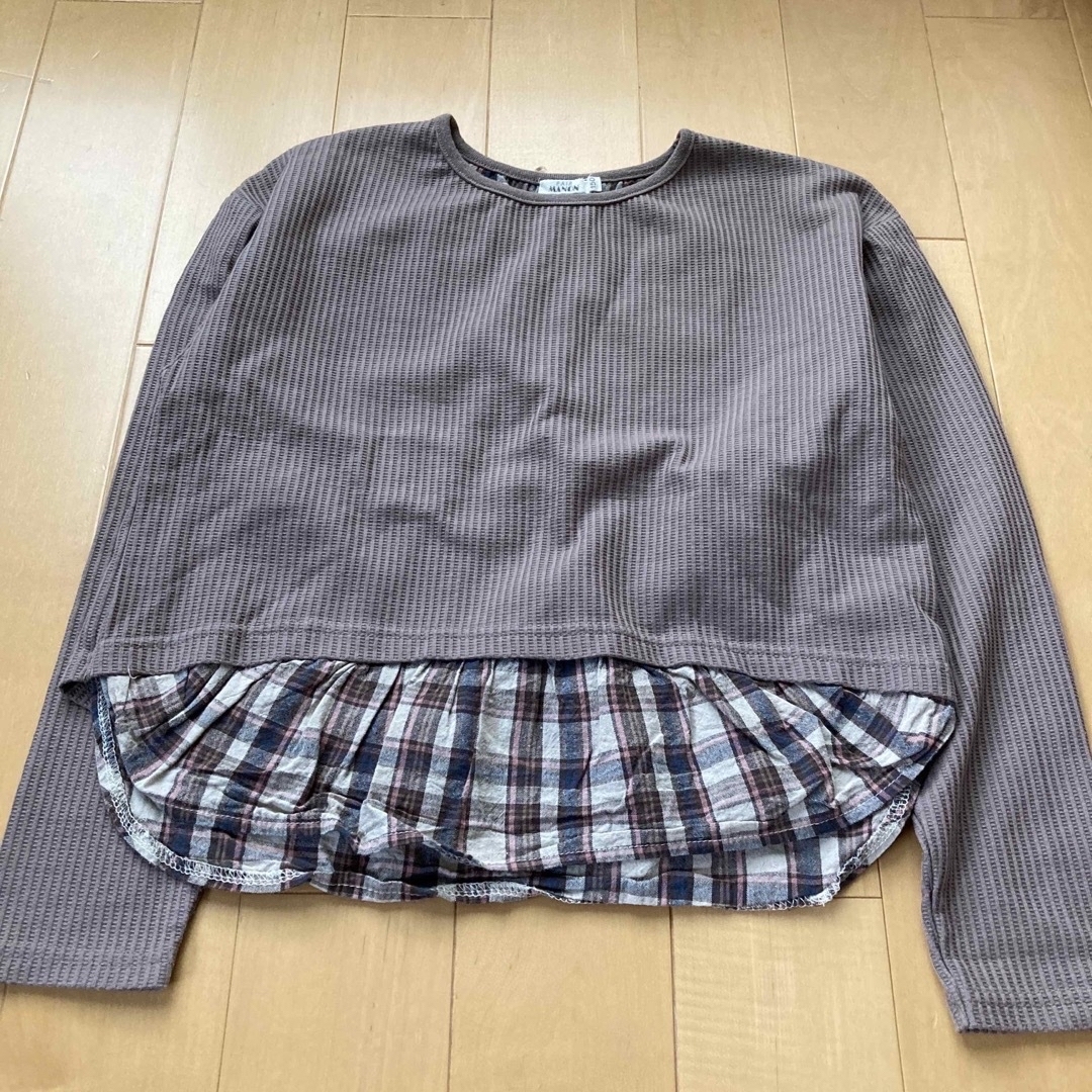 pairmanon(ペアマノン)の(７３) PAIRMANON カットソー　１５０ キッズ/ベビー/マタニティのキッズ服女の子用(90cm~)(Tシャツ/カットソー)の商品写真