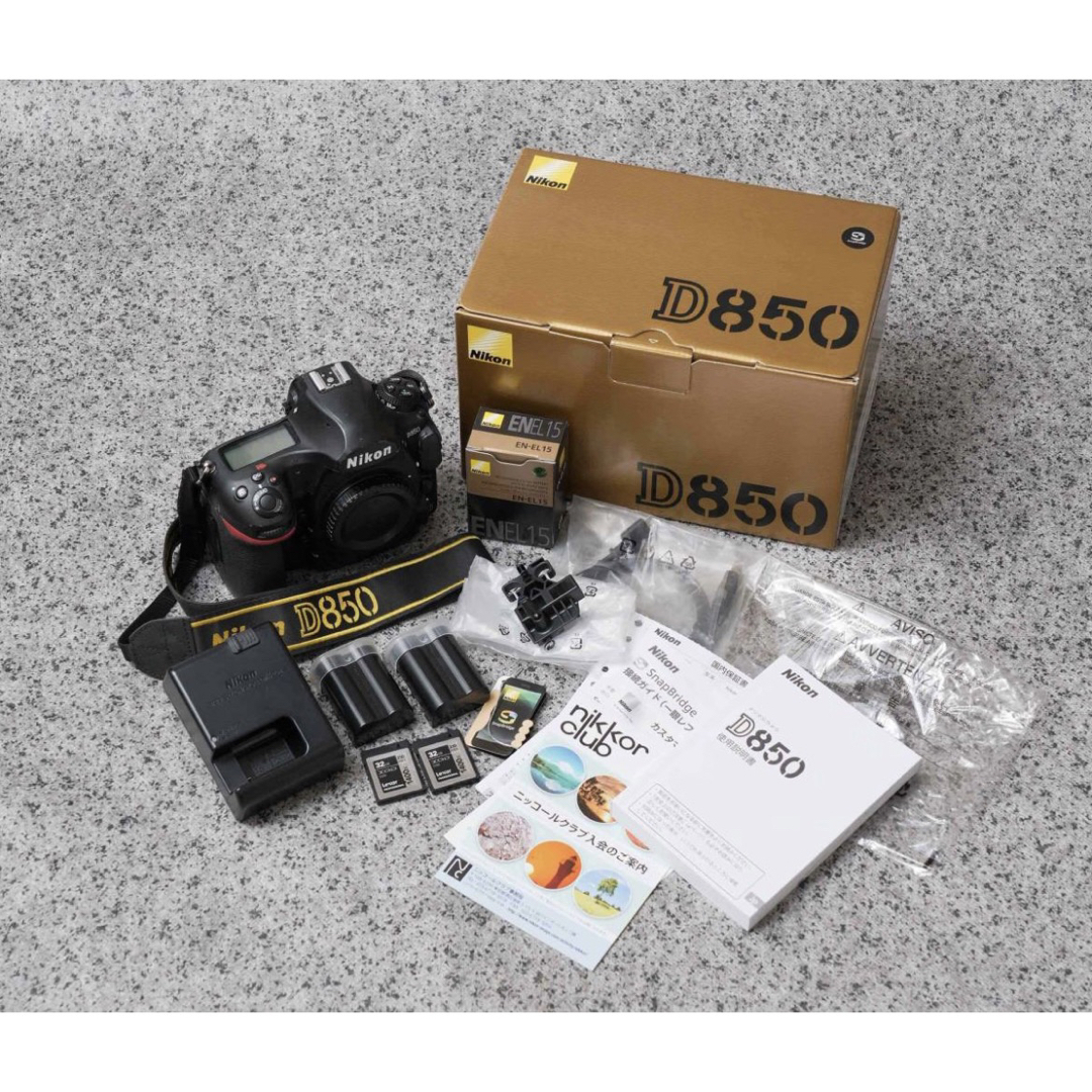 ニコン Nikon 一眼レフ D850 FXフルサイズ(4575万画素)