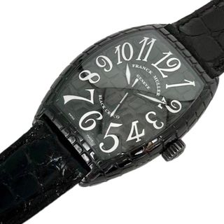 フランクミュラー(FRANCK MULLER)の　フランク・ミュラー FRANCK MULLER トノウカーベックス ブラッククロコ 腕時計 メンズ【中古】(その他)