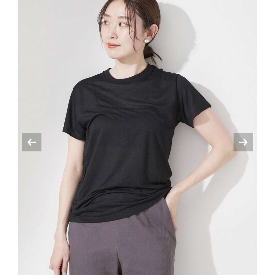 EDIT.FOR LULU(エディットフォールル)の baserange bamboo Tシャツ レディースのトップス(Tシャツ(半袖/袖なし))の商品写真