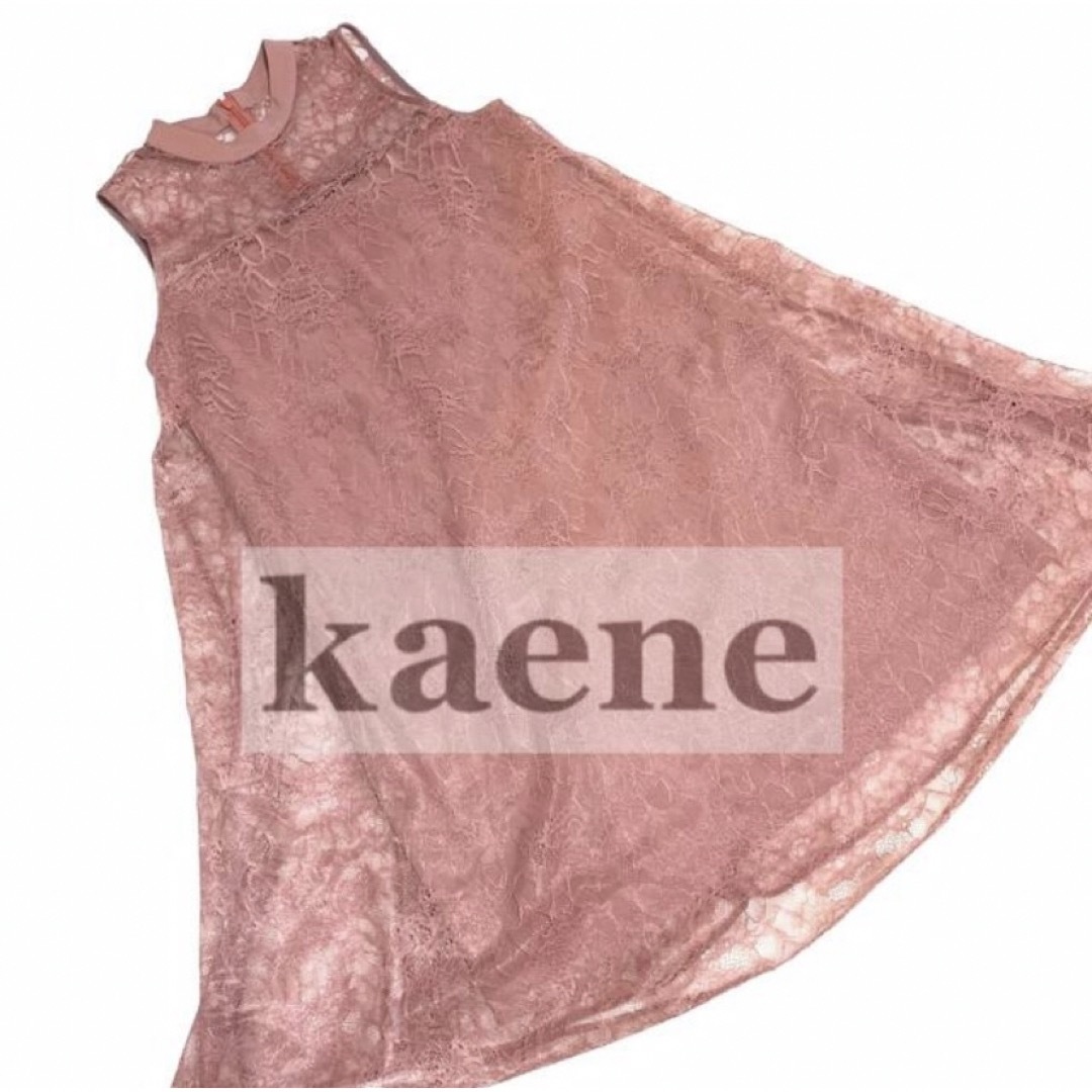 Kaene(カエン)のkaene カエン　Aライン　総レース　ワンピース　ドレス レディースのワンピース(ひざ丈ワンピース)の商品写真