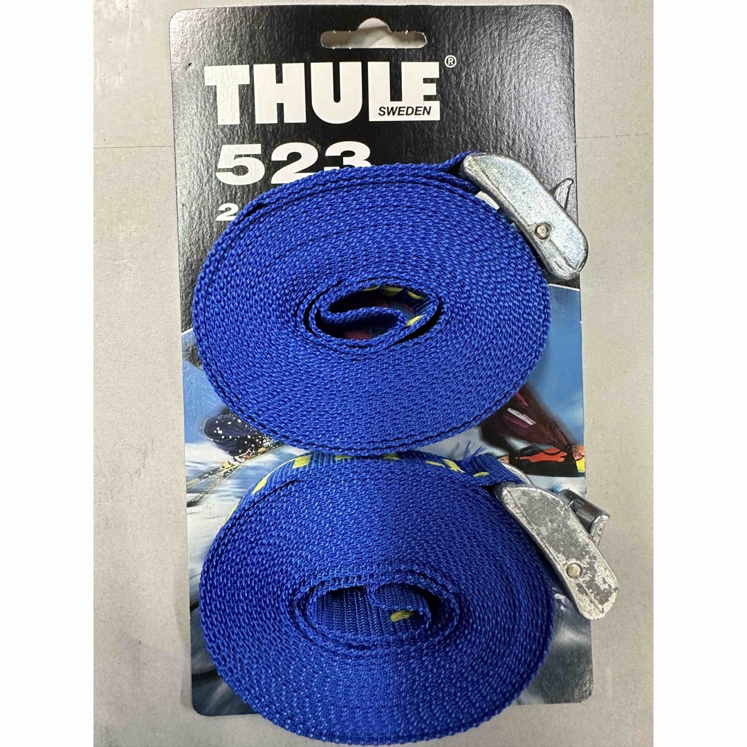 THULE(スーリー)のTHULE スーリー TH523 ストラップベルト 4m×2本 未使用新品 自動車/バイクの自動車(車外アクセサリ)の商品写真