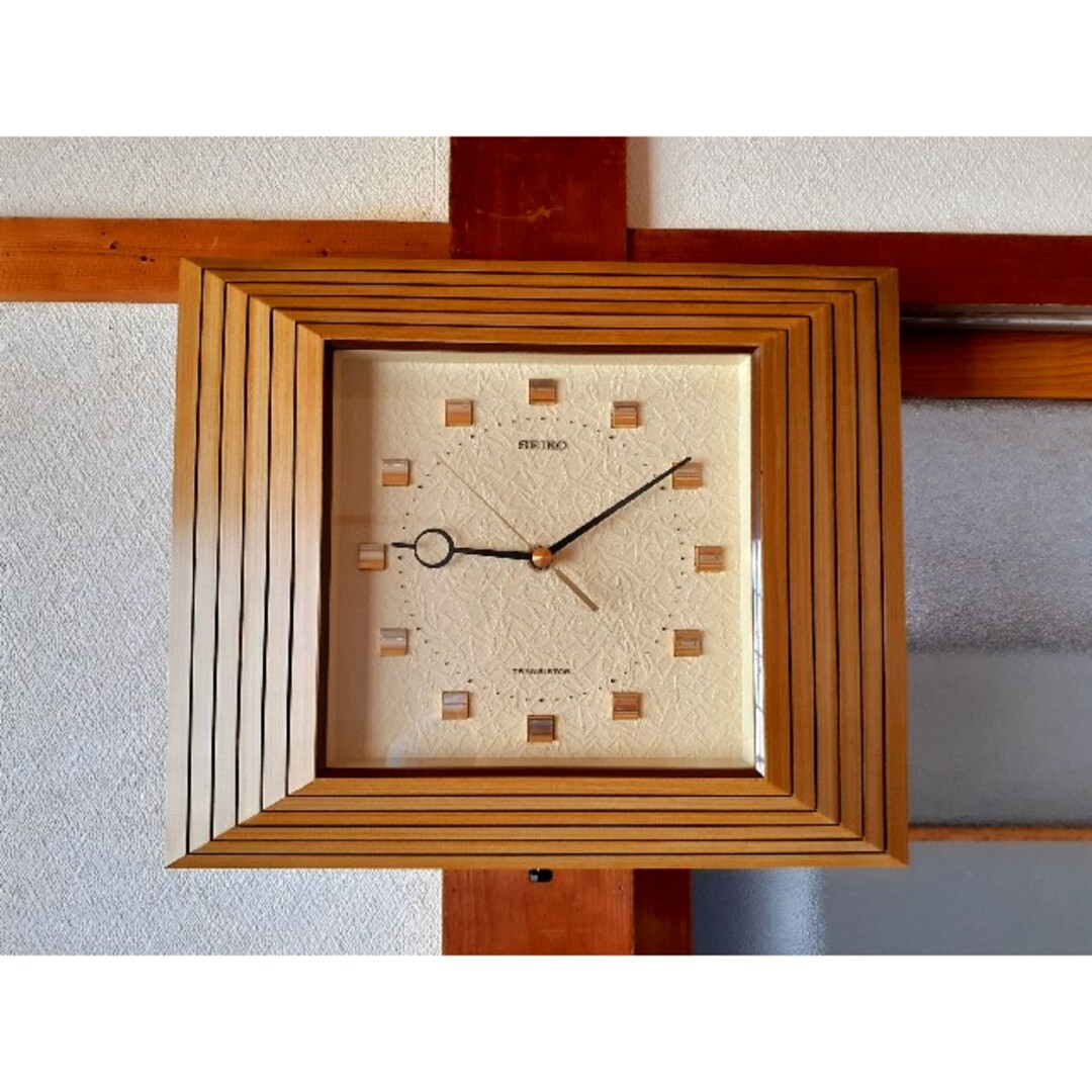 SEIKO - 70's SEIKO トランジスタ 掛け時計 ミッドセンチュリー