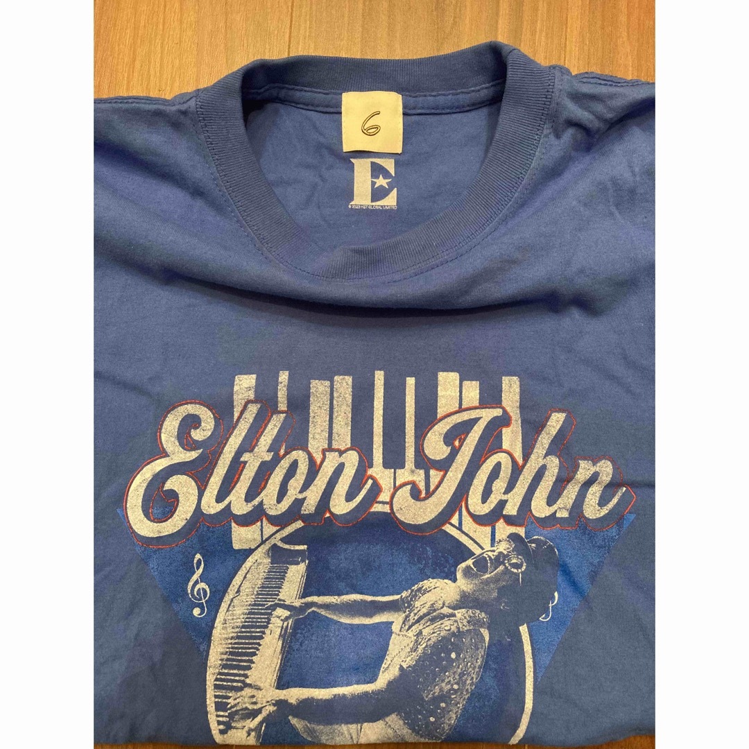 【即完売】6(ROKU) ELTON JOHN Tシャツ