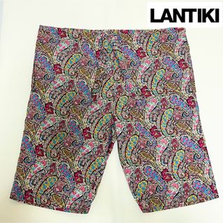 ランチキ(RANTIKI（乱痴気）)の【美品】神戸乱痴気LANTIKI ×ドイツ製Kempelペイズリー柄ハーフパンツ(ショートパンツ)