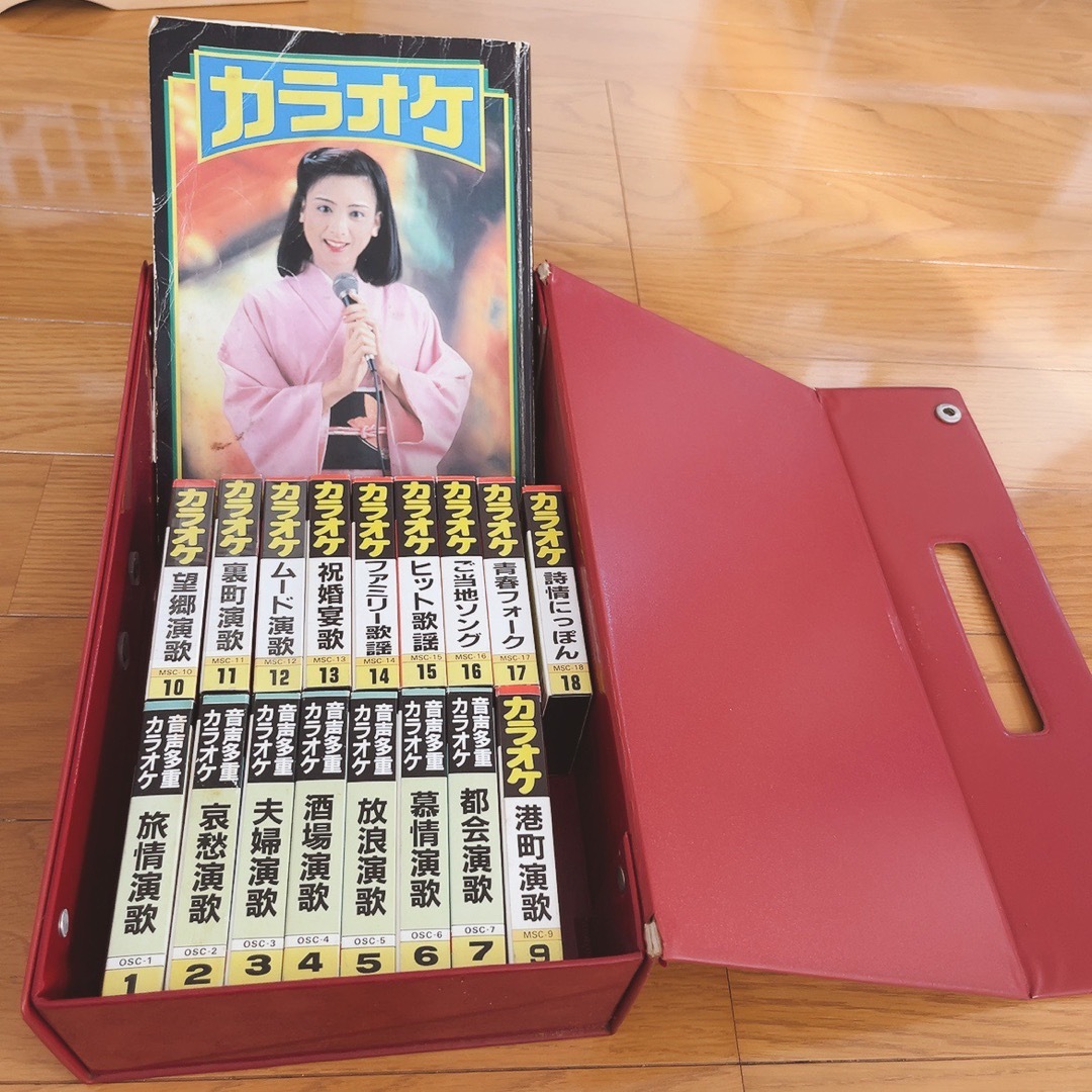 カラオケテープ17本　歌本　昭和歌謡 エンタメ/ホビーのCD(演歌)の商品写真
