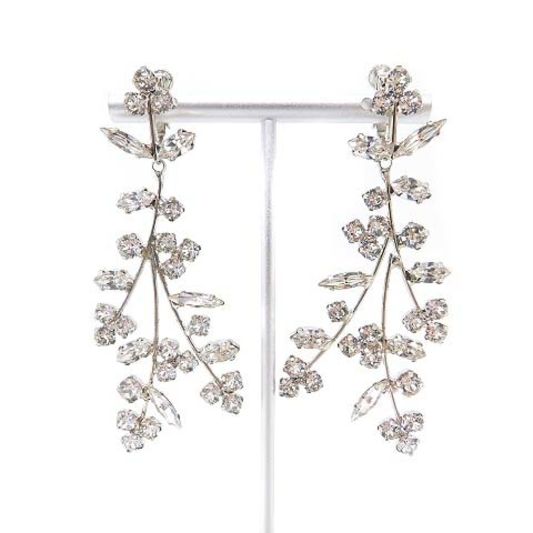 優れた価格 エリザベスバウアー Bud Crystal Chandelier イヤリング