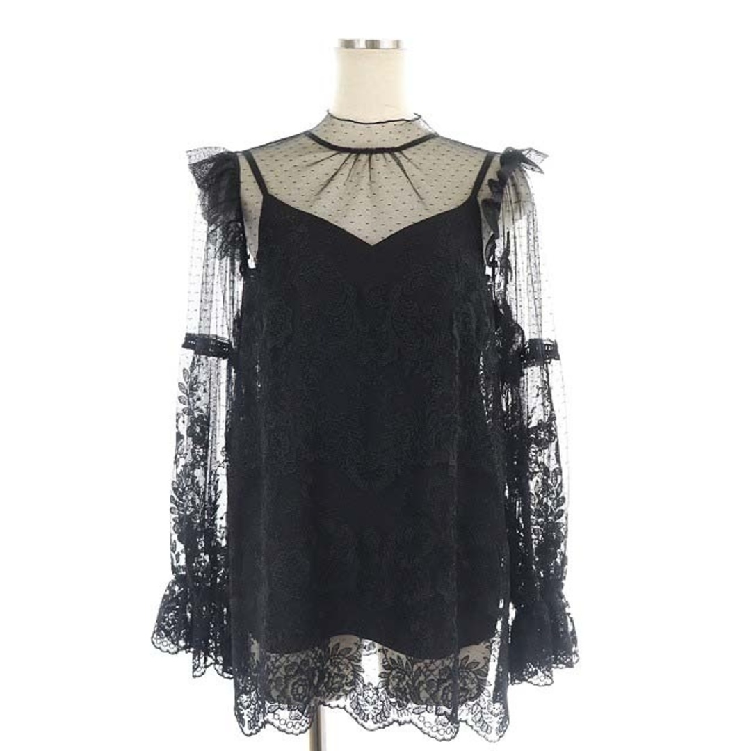 Ameri VINTAGE - アメリヴィンテージ BUSTIER LIKE EMBROIDERY BLOUSE ...