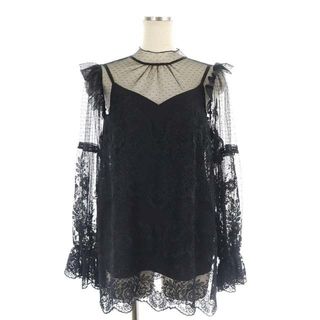 アメリヴィンテージ(Ameri VINTAGE)のアメリヴィンテージ BUSTIER LIKE EMBROIDERY BLOUSE(シャツ/ブラウス(長袖/七分))