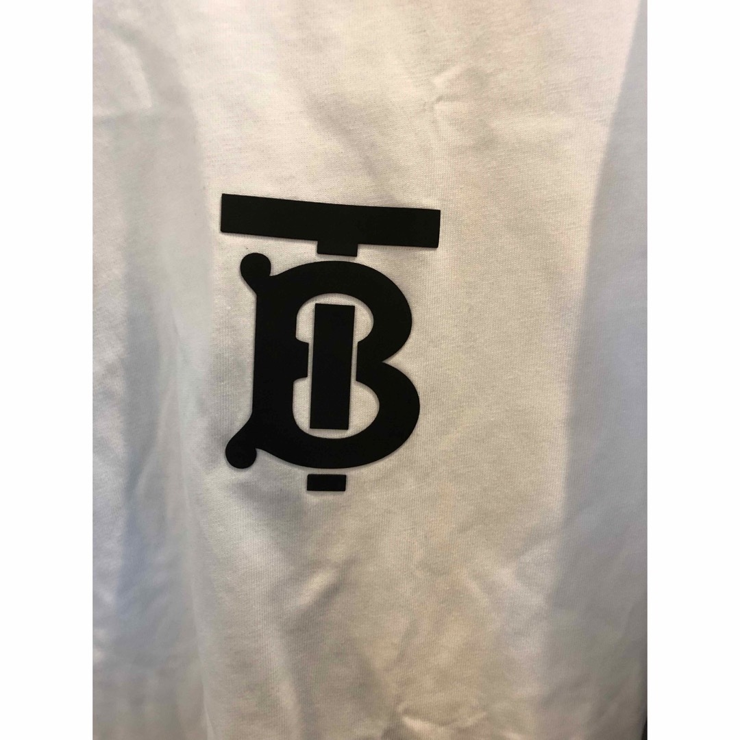 BURBERRY(バーバリー)のバーバリー BURBERRY ロンドン ワンポイント Tシャツ ホワイト tee レディースのトップス(Tシャツ(半袖/袖なし))の商品写真