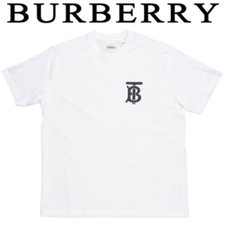 バーバリー(BURBERRY)のバーバリー BURBERRY ロンドン ワンポイント Tシャツ ホワイト tee(Tシャツ(半袖/袖なし))