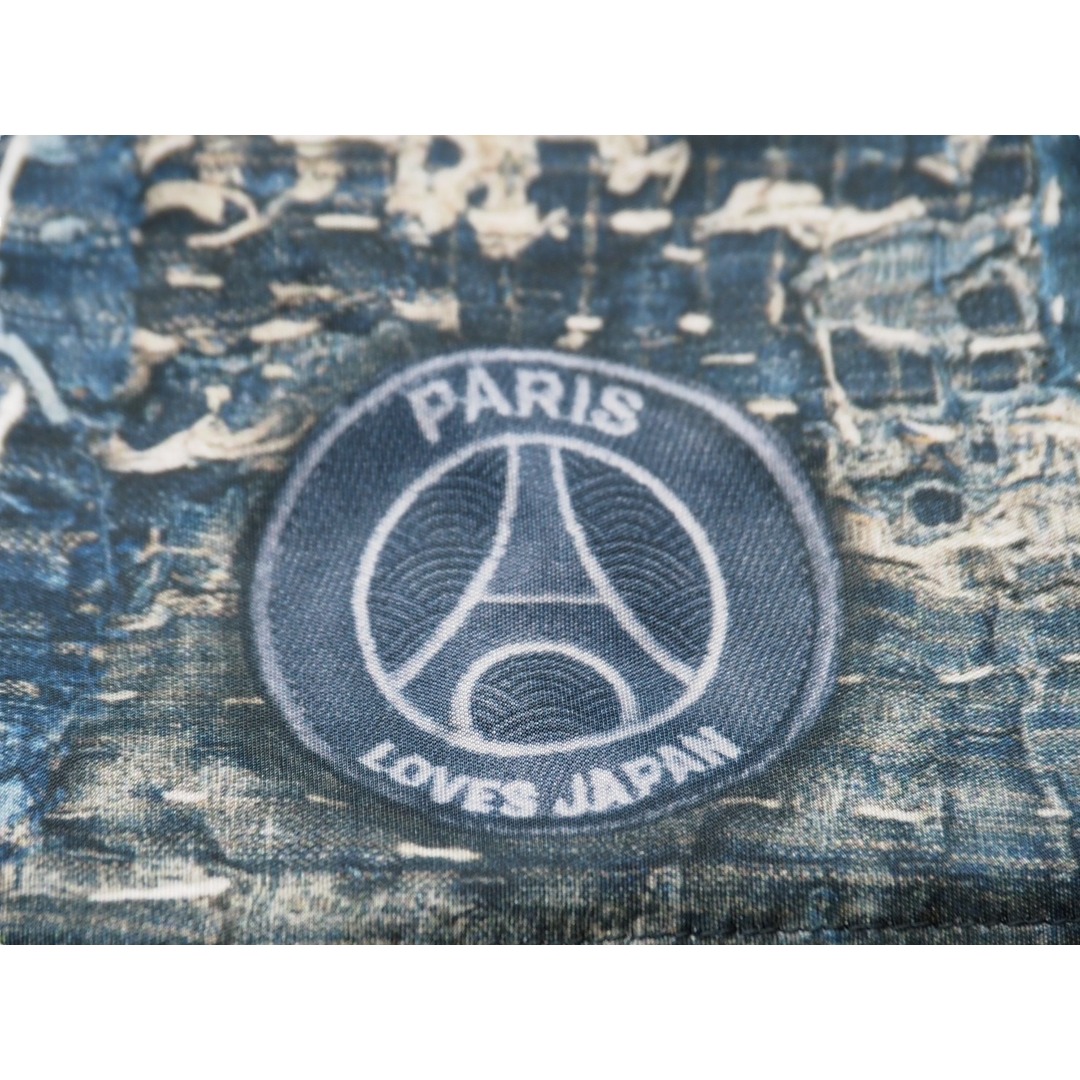 新品未使用品 パリサンジェルマン Poggy × Paris Saint-GermainPSG ショートパンツ ボロプリント ネイビー サイズL 中古 52493 レディースのパンツ(ショートパンツ)の商品写真