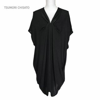 【美品】tsumori chisato  シルク100% ワンピース　流れ星　M