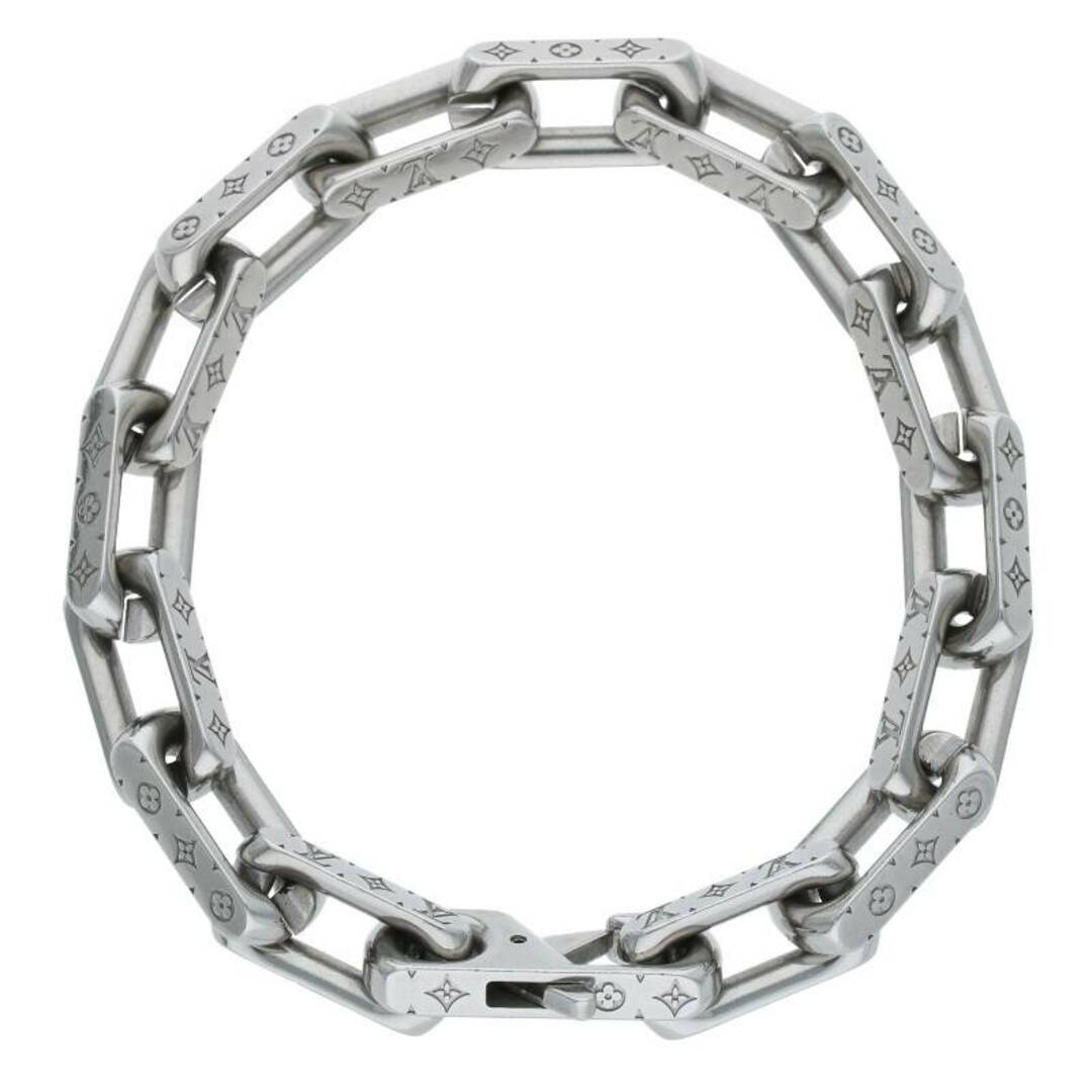 ルイヴィトン M00309 チェーンモノグラムブレスレット メンズ L