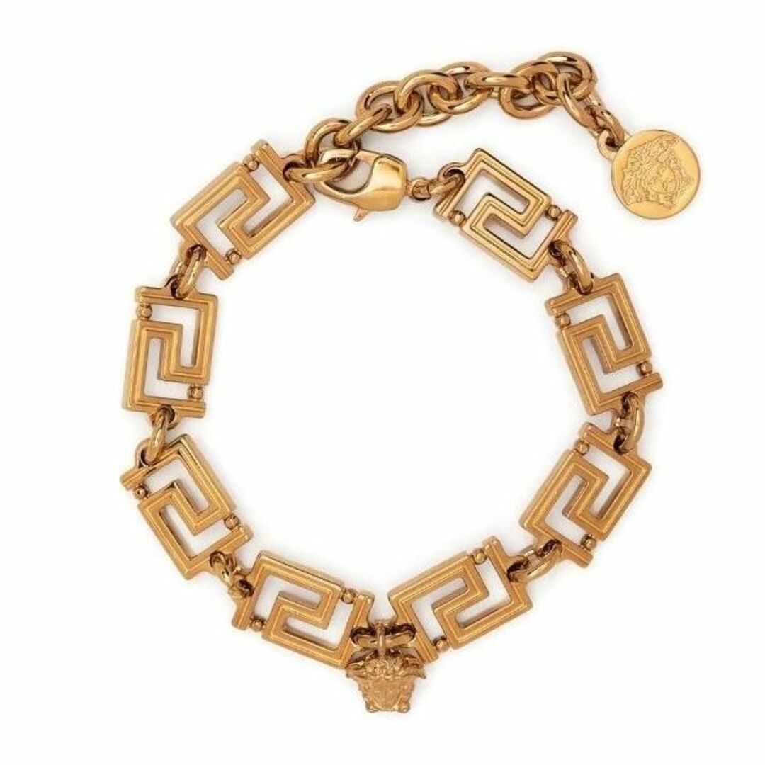 VERSACE - 新品未使用 VERSACE グレカ ブレスレット ゴールドトーン