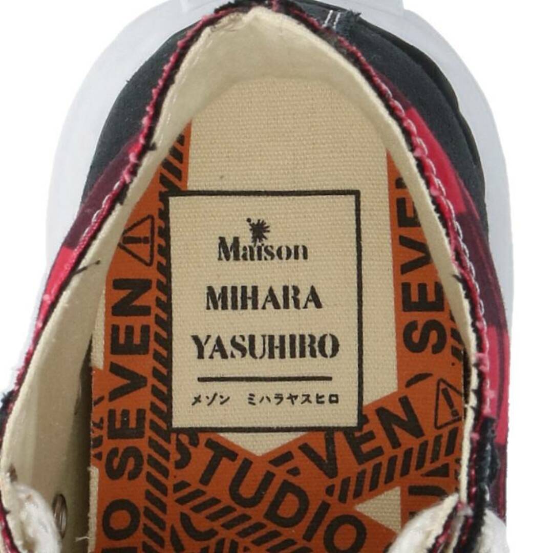 メゾンミハラヤスヒロ MAISON MIHARAYASUHIRO ×スタジオセブン STUDIO SEVEN  70864166 オリジナルソールハイカットスニーカー  メンズ 39