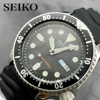 セイコー(SEIKO)の美品 セイコー/SEIKO ダイバー メンズ腕時計 廃盤 ブラックボーイ(腕時計(アナログ))