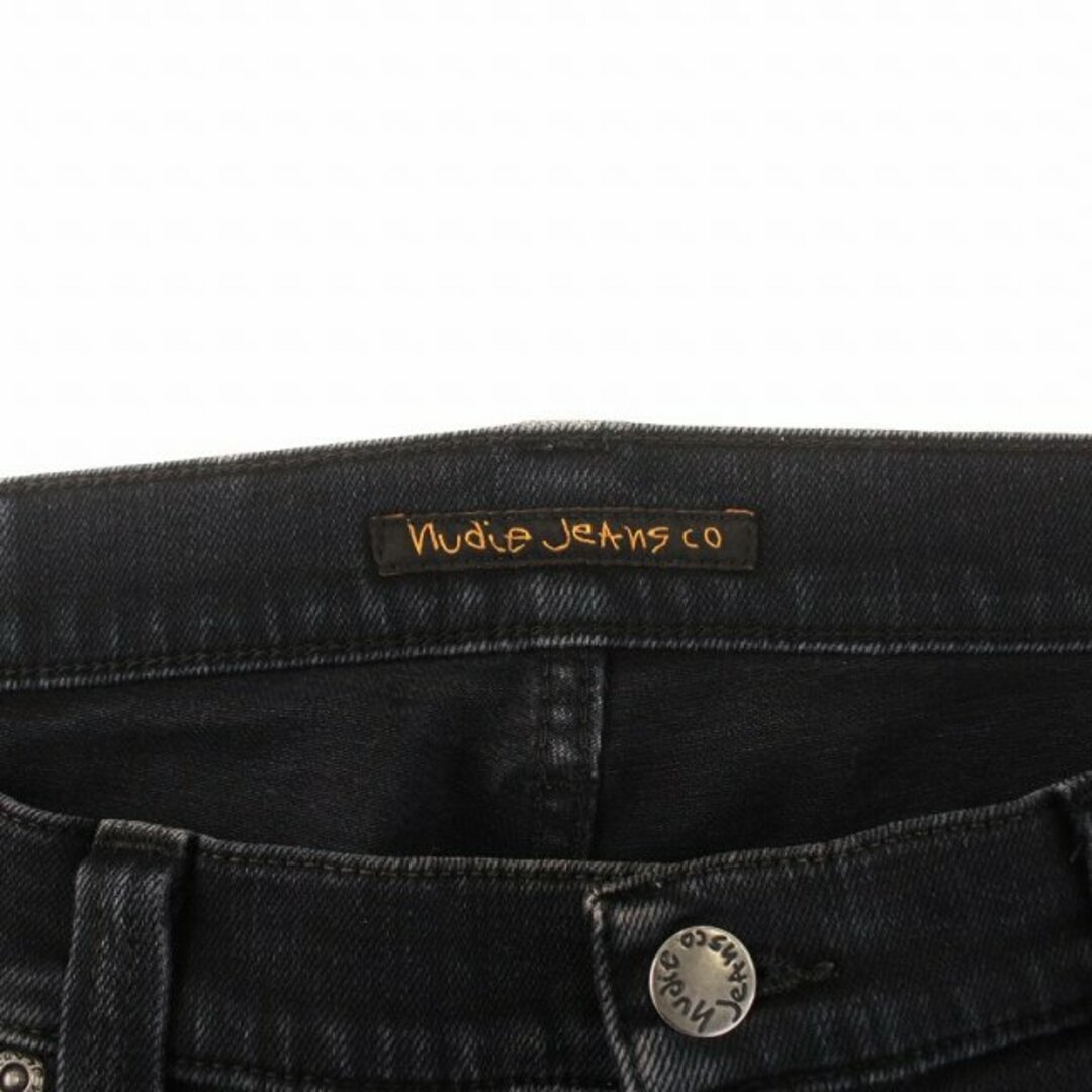 nudie jeans デニムパンツ ジップフライ ダメージ加工 M インディゴ 7