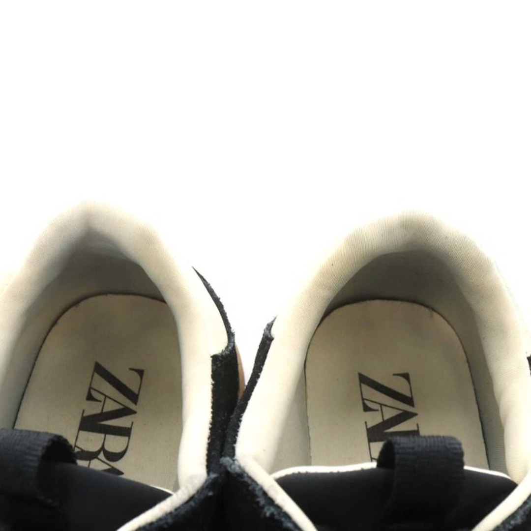 ZARA(ザラ)のザラ スニーカー シューズ スエード ヒョウ柄 36 23.5cm 茶 黒 レディースの靴/シューズ(スニーカー)の商品写真