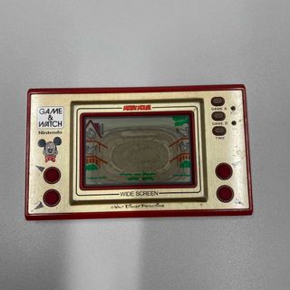 ニンテンドウ(任天堂)の1981年製　GAME&WATCH MICKEY MOUSE(携帯用ゲーム機本体)