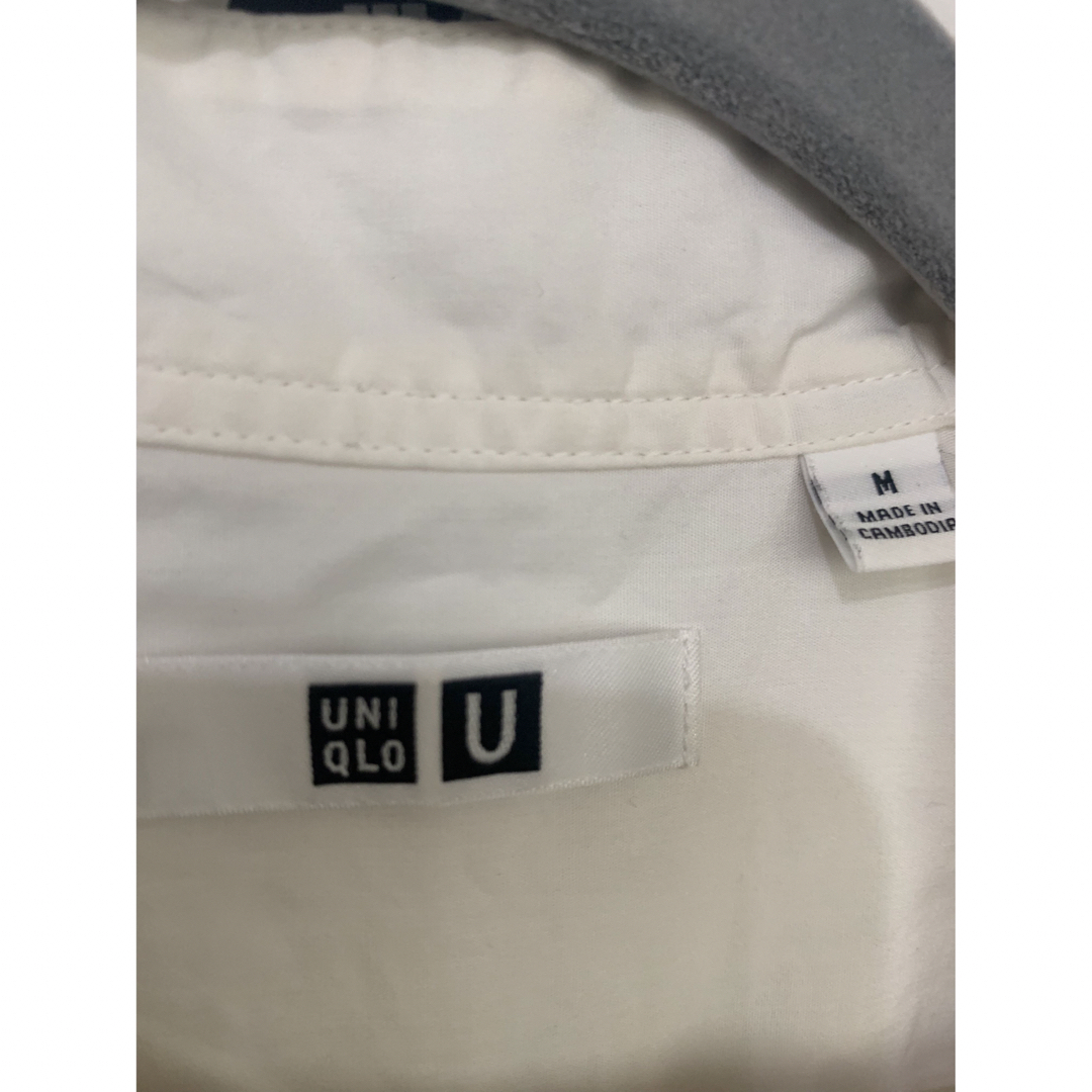 UNIQLO(ユニクロ)のUNIQLO U ユニクロ　シャツ　ロングシャツ レディースのトップス(シャツ/ブラウス(長袖/七分))の商品写真