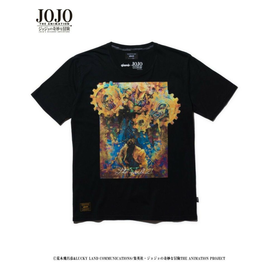 glamb ジョジョの奇妙な冒険 コラボ　DIO ディオ　ザ・ワールド　Tシャツ