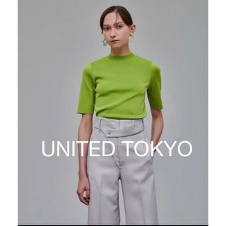 ユナイテッドトウキョウ(UNITED TOKYO)のUNITED TOKYO パレスクルーニット　✨美品✨(カットソー(半袖/袖なし))