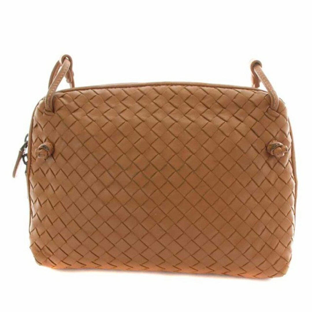 Bottega Veneta(ボッテガヴェネタ)のボッテガヴェネタ ショルダーバッグ レザー イントレチャート 茶 ブラウン レディースのバッグ(ショルダーバッグ)の商品写真