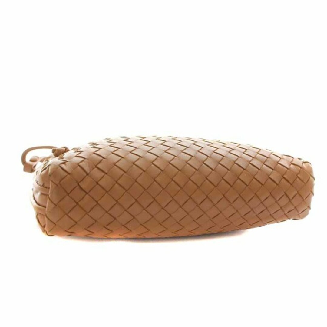 Bottega Veneta(ボッテガヴェネタ)のボッテガヴェネタ ショルダーバッグ レザー イントレチャート 茶 ブラウン レディースのバッグ(ショルダーバッグ)の商品写真