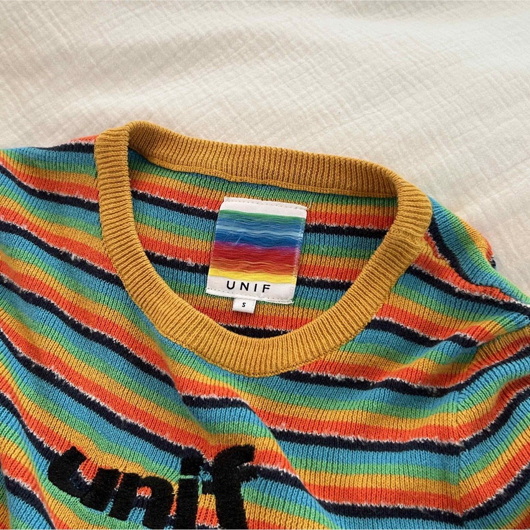 UNIF  虹色トップス