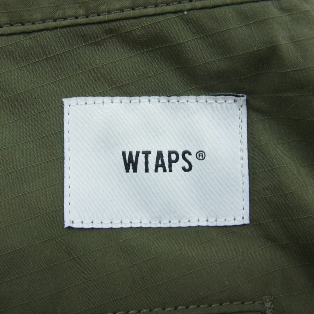 WTAPS ダブルタップス 22AW 22WVDT－PTM06 BGT TROUSERS NYCO RIPSTOP 6ポケット トラウザーズ カーゴパンツ カーキ系 04【極上美品】