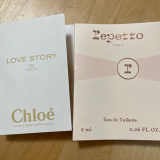 クロエ(Chloe)の香水サンプル２つ(香水(女性用))