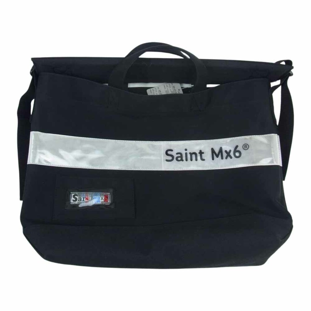 SAINT MICHAEL セントマイケル SM-A23-0000-060 TOTE BAG M トート バッグ ブラック系