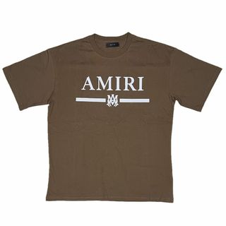 アミリ(AMIRI)のAMIRI アミリ M.A. Bar MAバー 半袖 Tシャツ ブラウン XL(Tシャツ/カットソー(半袖/袖なし))