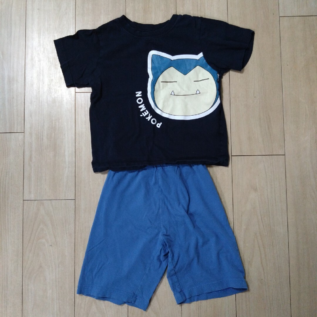 GU(ジーユー)の130cm GU ポケモン　パジャマ キッズ/ベビー/マタニティのキッズ服男の子用(90cm~)(パジャマ)の商品写真