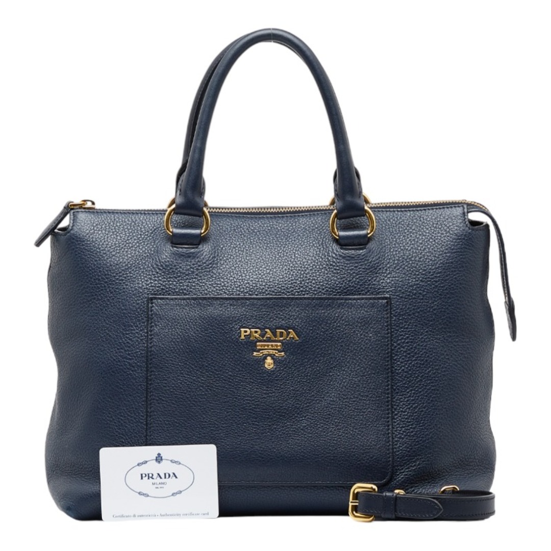 ファスナー外側プラダ ハンドバッグ ショルダーバッグ 2WAY 1BA063 レザー レディース PRADA 【223-13024】