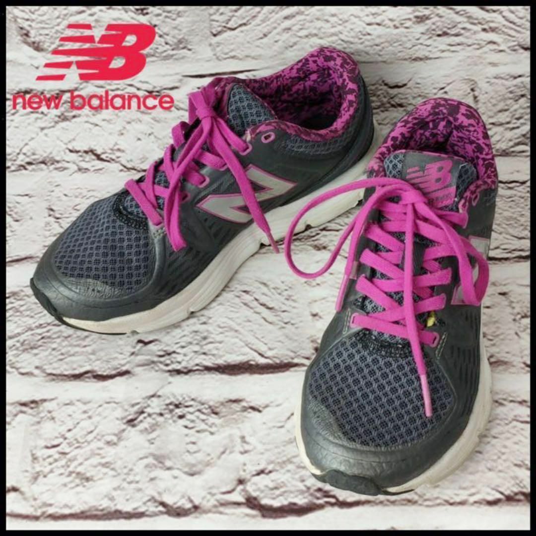 NB　New balance　ニューバランス　スニーカー　キッズ【22.0cm】