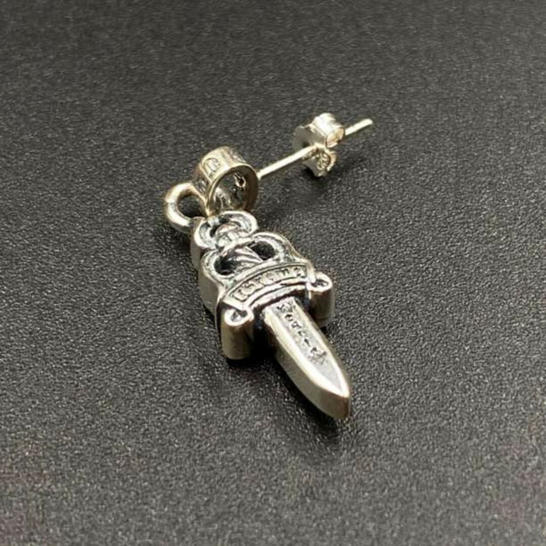 アクセサリー シルバー ピアス シルバー925 ダガー クロス A436 F