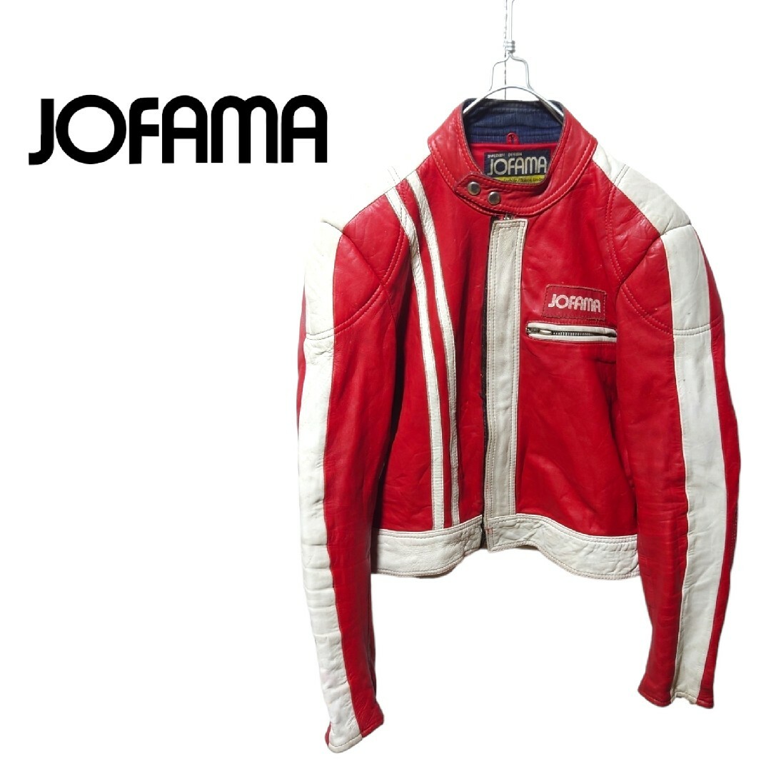 【JOFAMA】スウェーデン製 レザー ライダースジャケット S-022JOFAMA○カラー