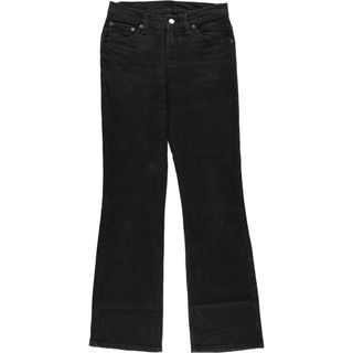 リーバイス(Levi's)の古着 リーバイス Levi's 517 SLIM FIT BOOT CUT ブラック ブーツカットジーンズ デニムパンツ USA製 レディースL(w29) /eaa358922(デニム/ジーンズ)