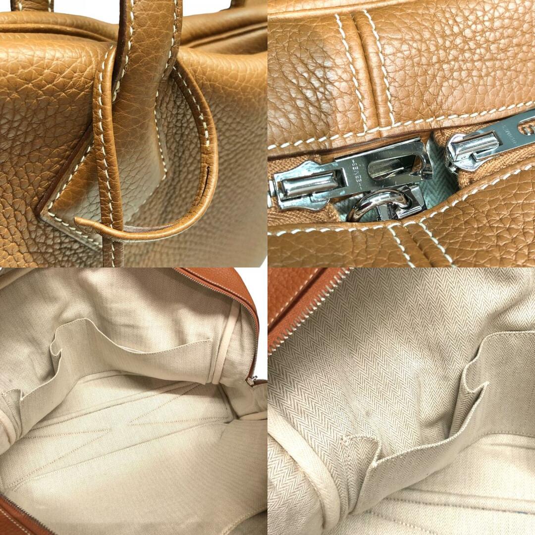 エルメス HERMES ヴィクトリア２ １２H C刻 ゴールド トリヨンクレマンス メンズ ボストンバッグ