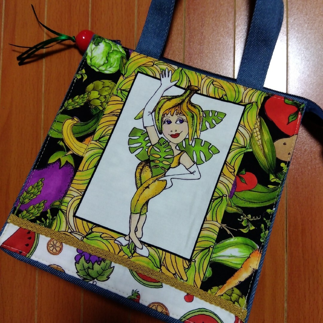 ハンドメイド ロラライハリス ソーイング パッチワーク トートバック ハンドメイド ロラライハリス ソーイング パッチワーク トートバック
