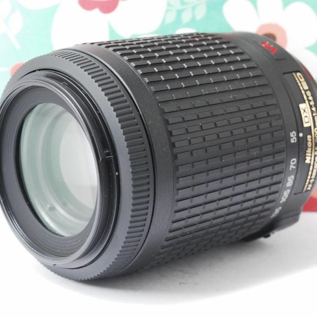 ❤️手振れ補正❤ニコン AF-S 55-200mm VR❤望遠レンズ❤ 1