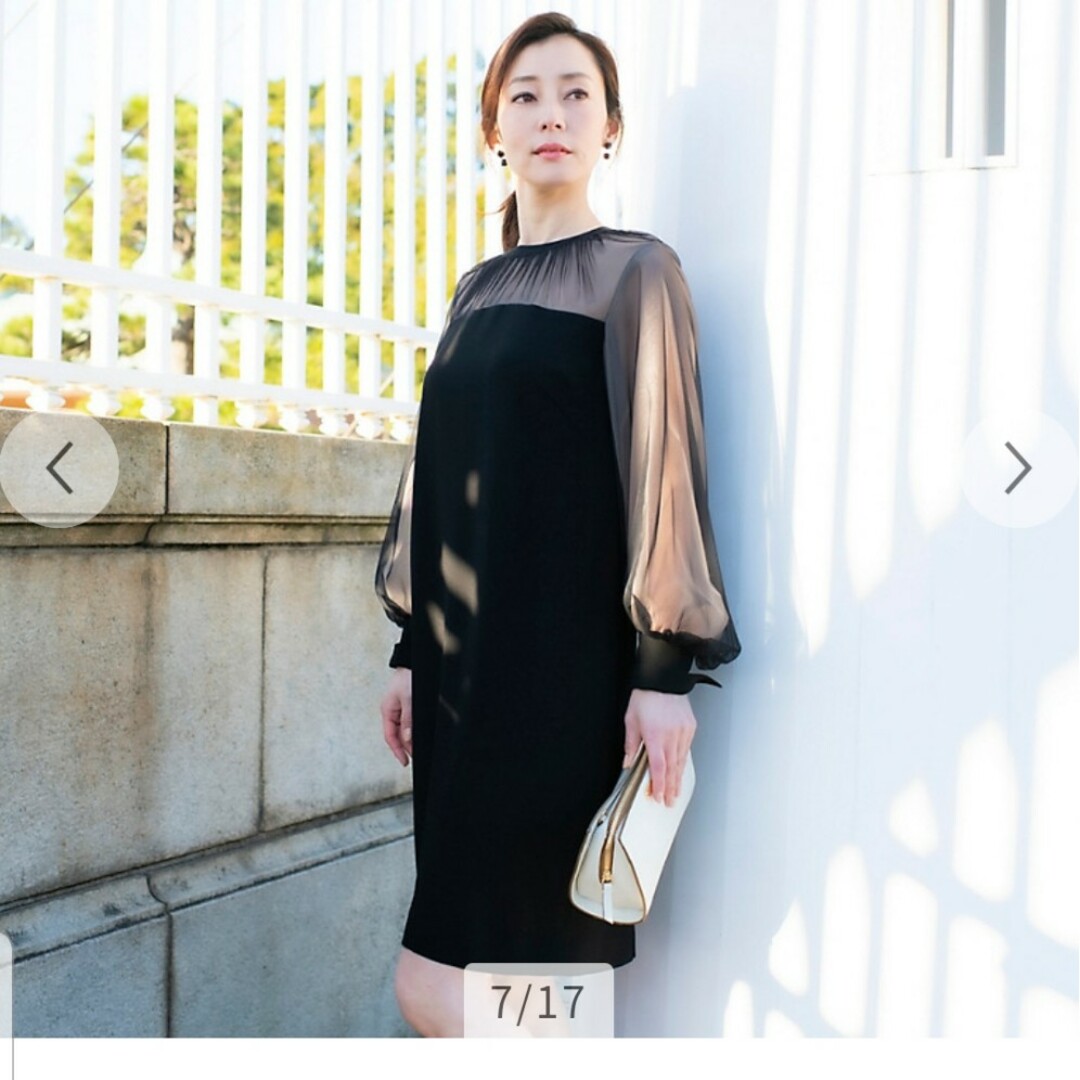 EPOCA - 今季品◇EPOCAエポカ◇定83600円 バックサテンジョーゼッ