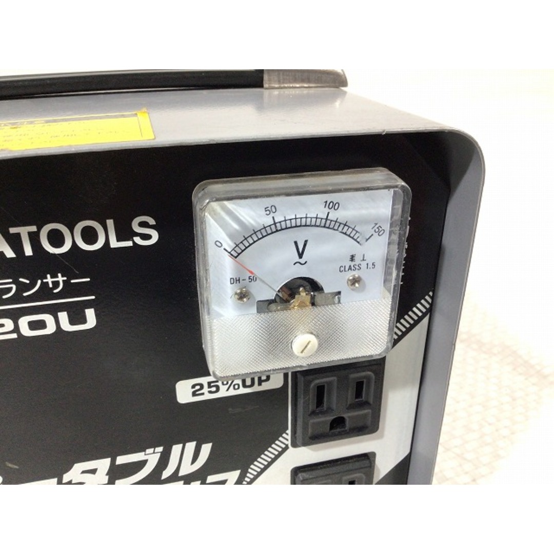 工具☆品☆IKURATOOLS イクラツール ポータブルトランス PT-20U 育良精機 昇圧器 変圧器 発電機 充電器 トランサー 76649