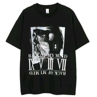 グラフィック　メンズ　Tシャツ　プリントT　半袖　ゆったり　オーバーサイズ(Tシャツ/カットソー(半袖/袖なし))