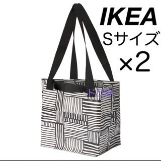 イケア(IKEA)のIKEA イケア　フィスラ　Sサイズ　2枚セット　トートバッグ(トートバッグ)